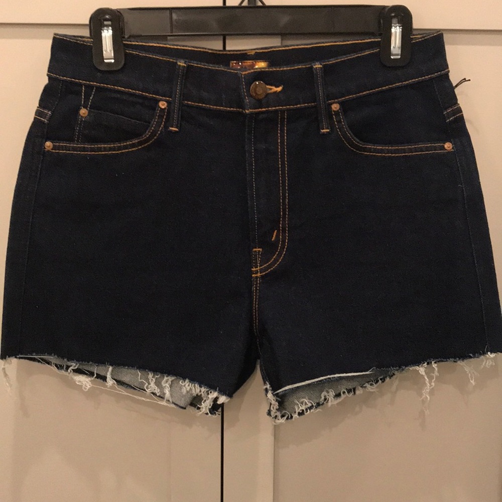 Mother High waisted rascal short hot rod 28